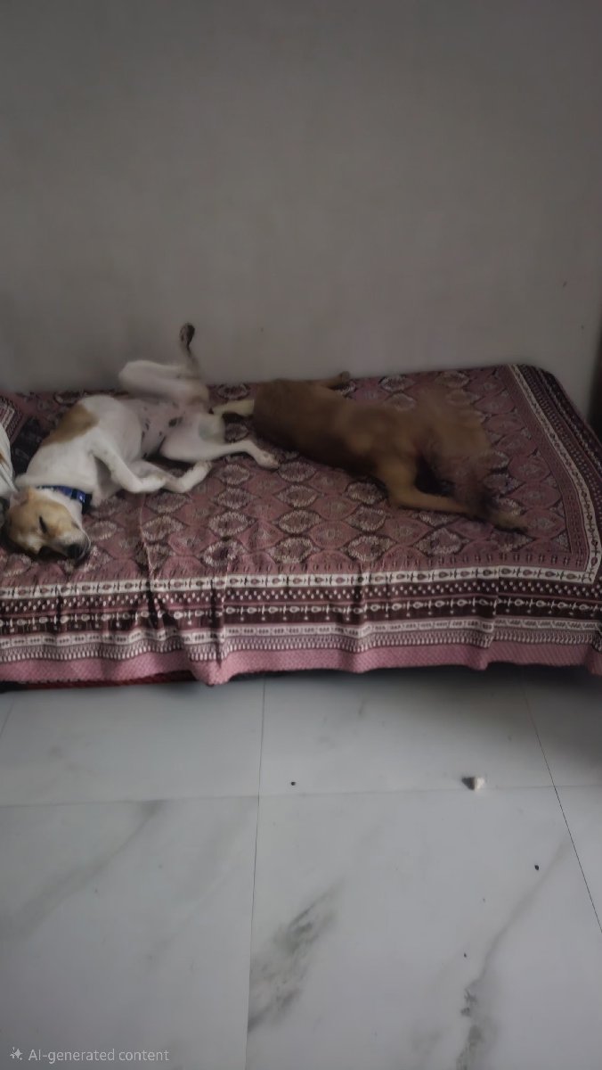 Say hey to devi and lilly having there day
